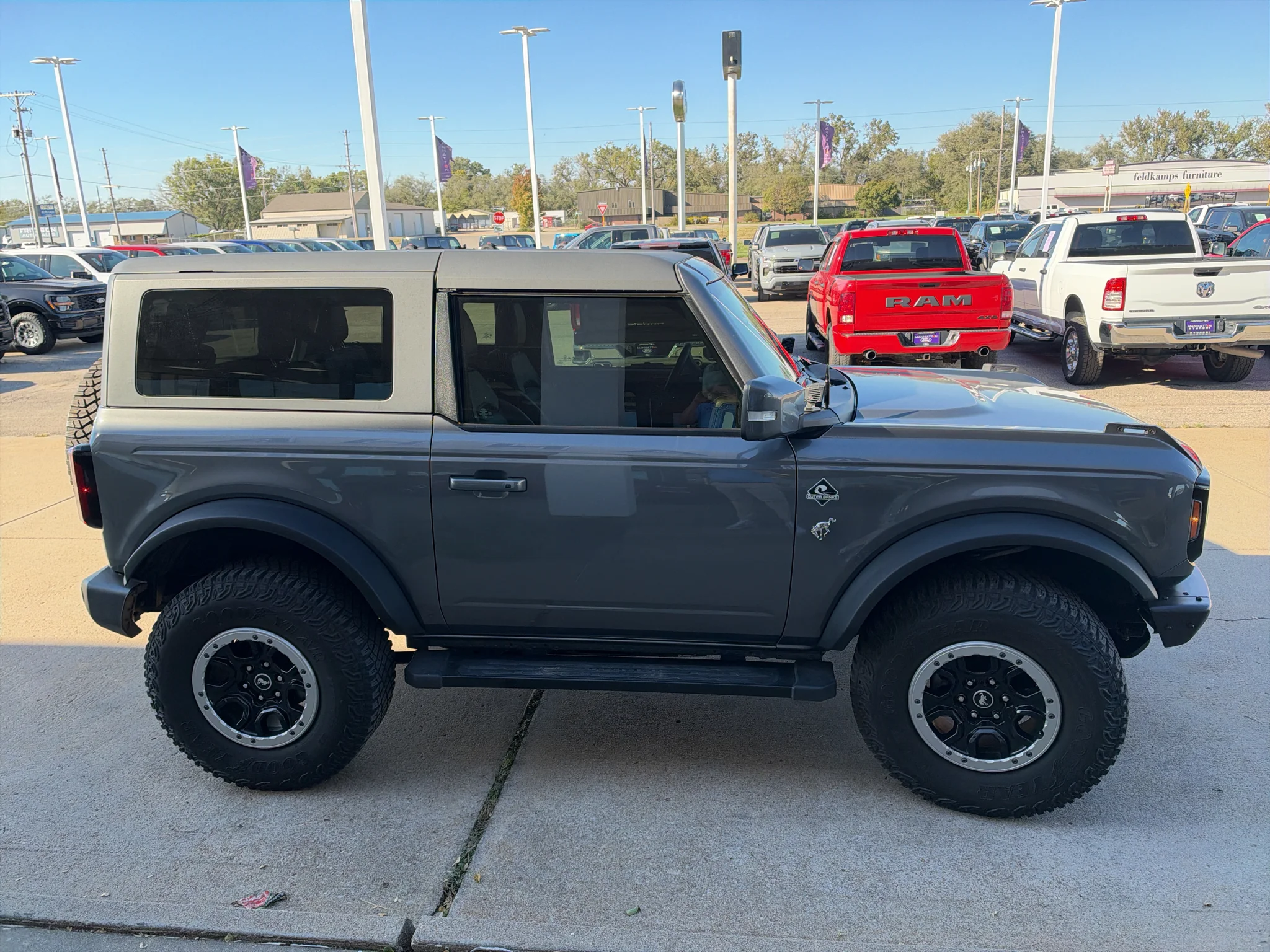 Used 2023 Carbonized Gray Metallic Ford Outer Banks image 5