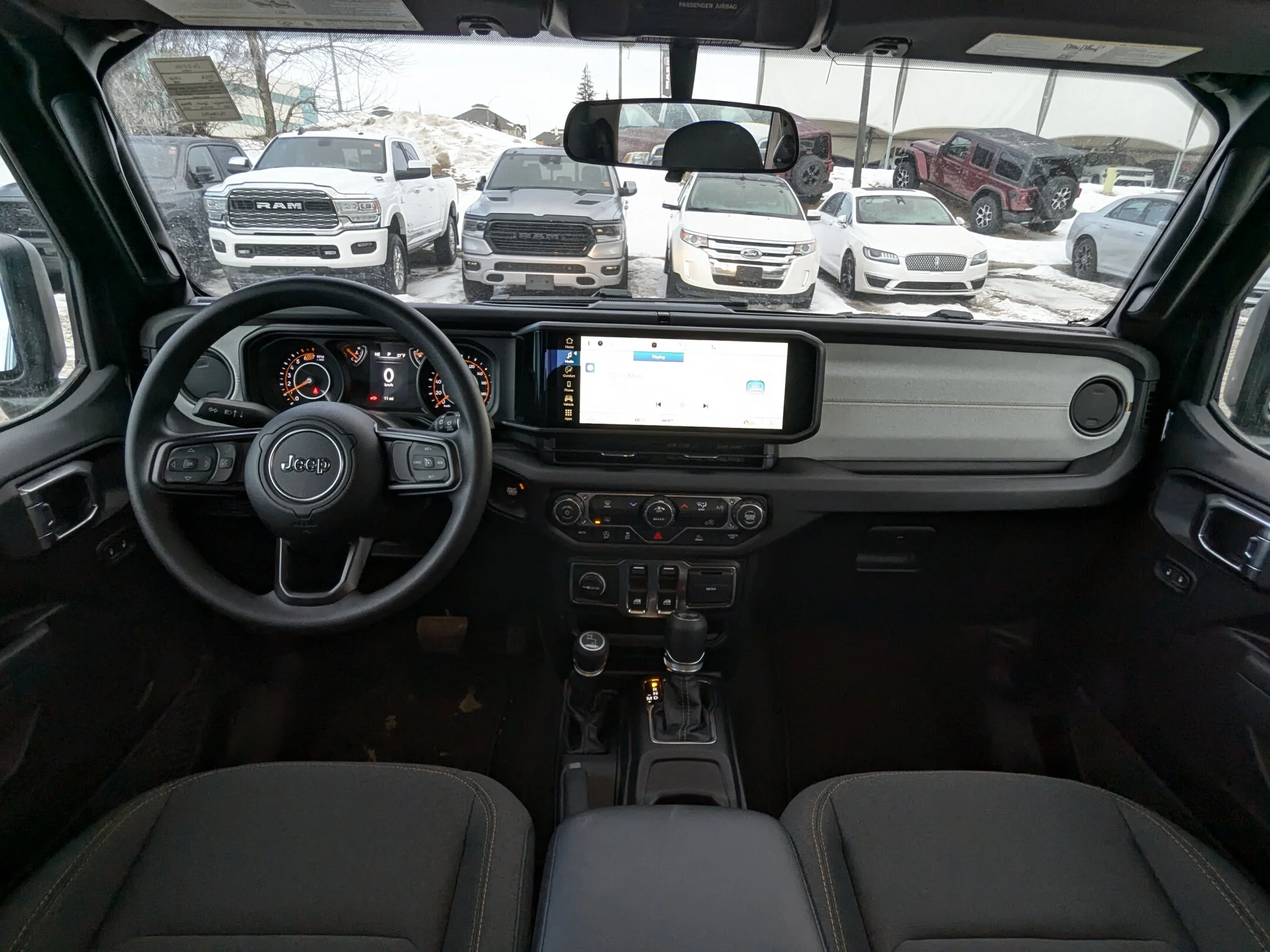 New 2026 Black Jeep Sport - - Black Freedom Hardtop - 8-Spd Auto - 12.3 Uconnect 5 - Selec-Speed Control & More! image 23