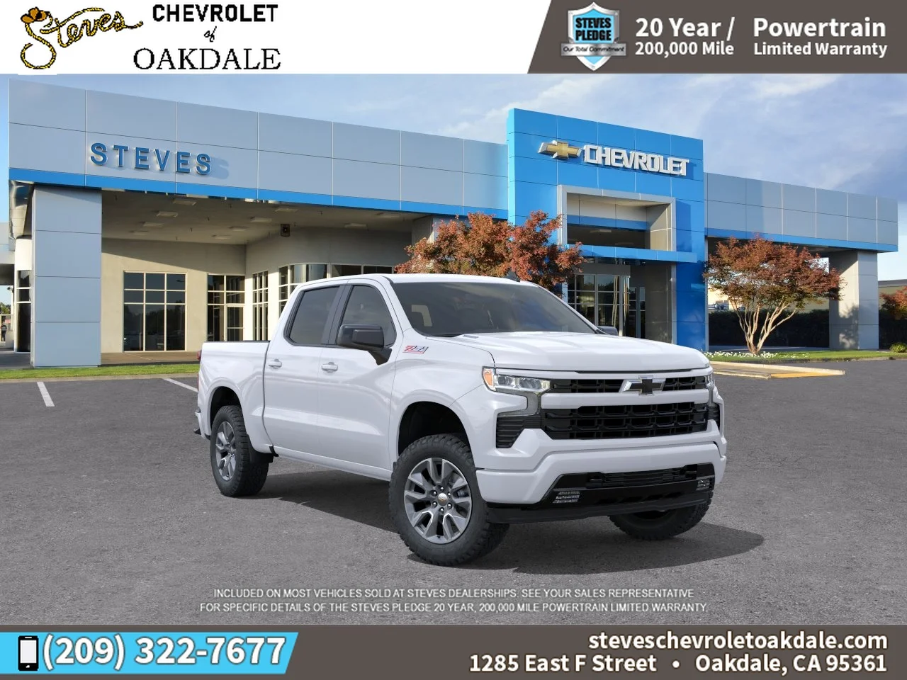 New 2026 Summit White Chevrolet RST image 1