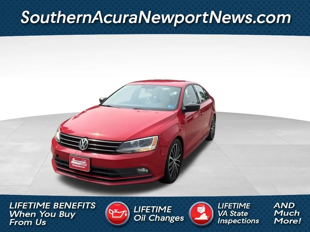 Used 2016 Red Volkswagen 1.8T Sport image 1