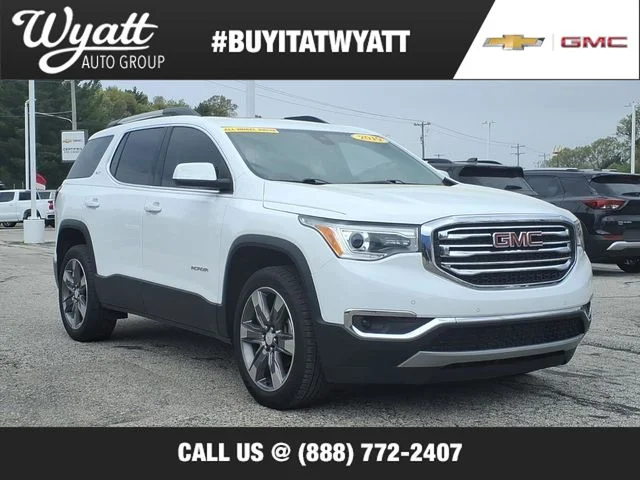 Used 2019 White GMC SLT-2 image 1
