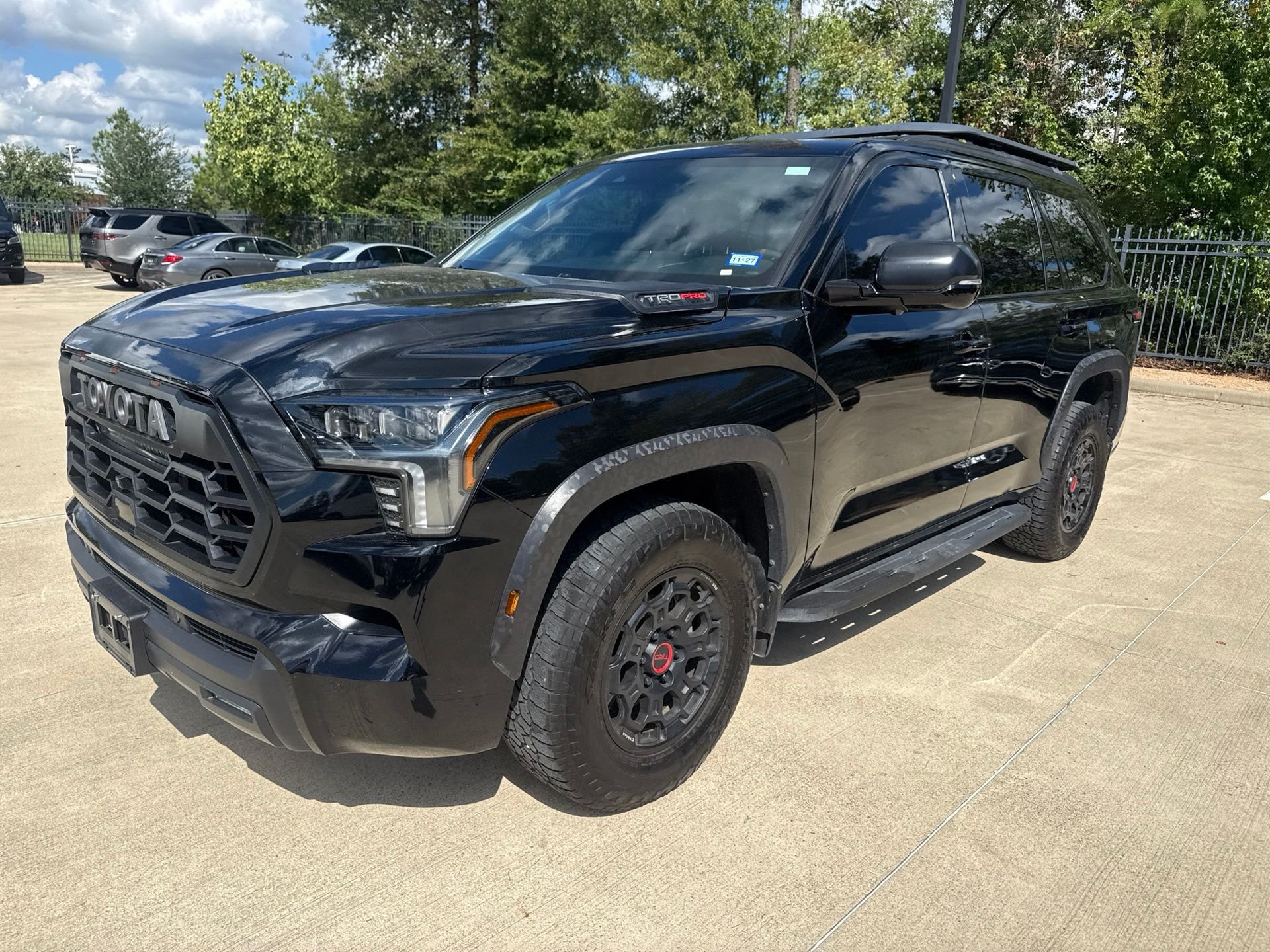 Used 2025 Midnight Black Metallic Toyota TRD Pro image 8