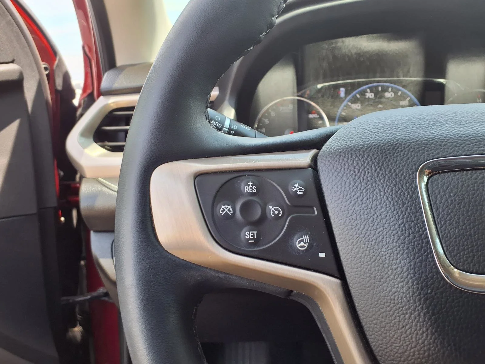 Used 2023 Volcanic Red Tintcoat GMC Denali image 12