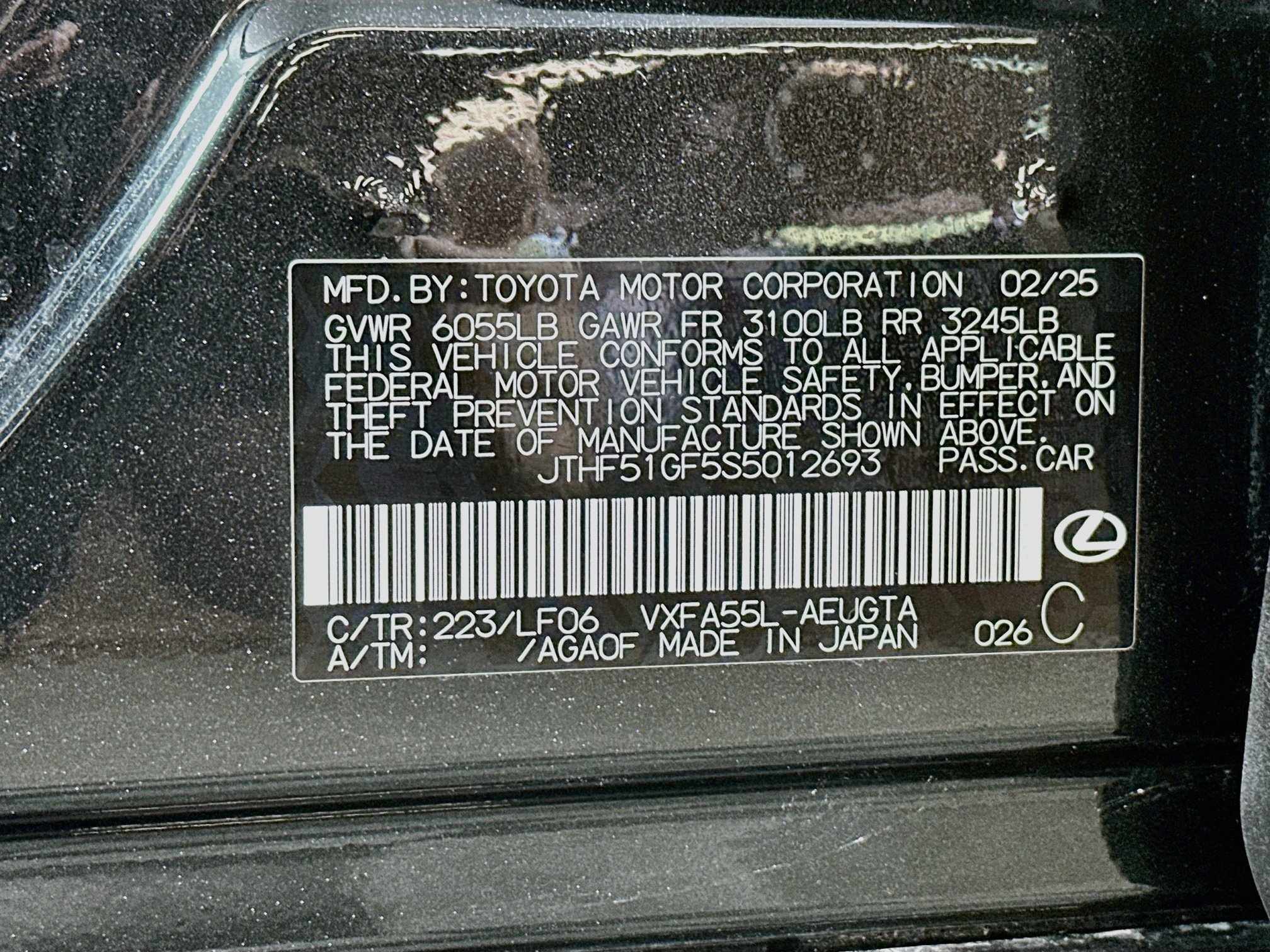 Certified Used 2025 CAVIAR Lexus 500 F SPORT image 30