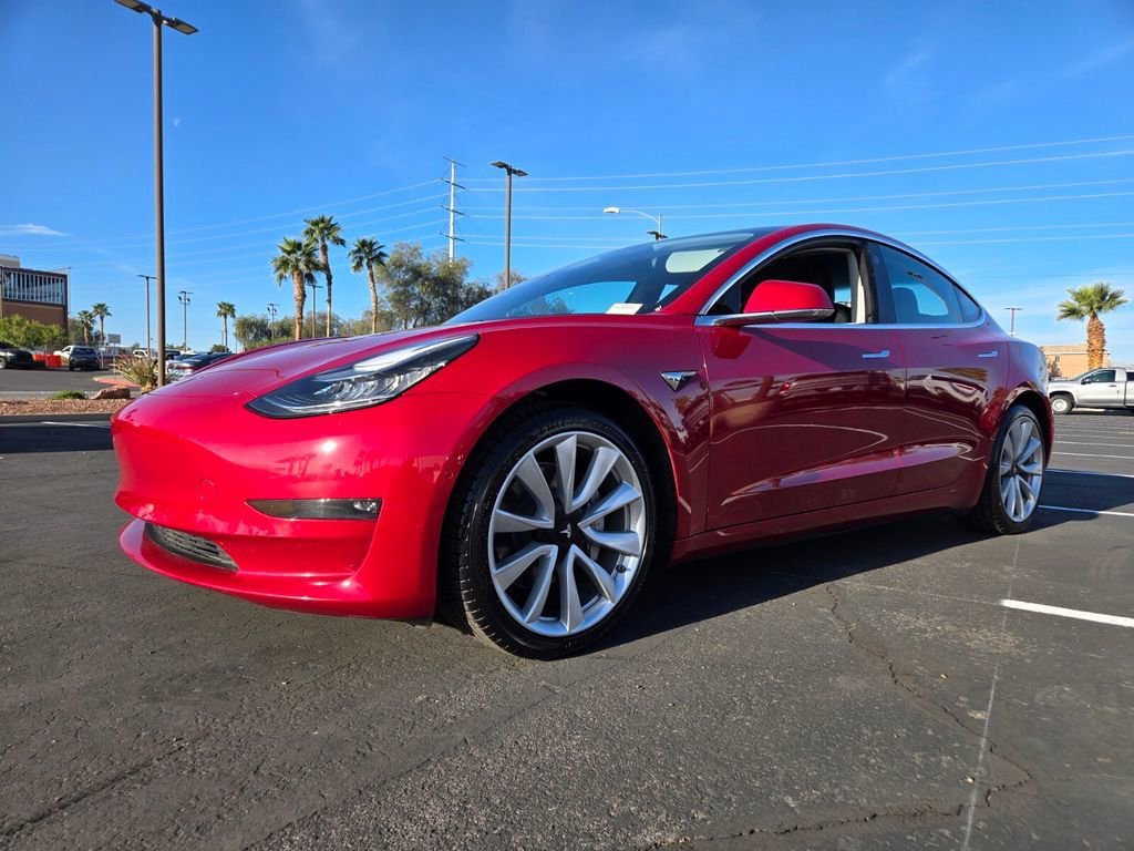 Used 2018 Tesla Model 3 Long Range with VIN 5YJ3E1EA3JF126183 for sale in Henderson, NV