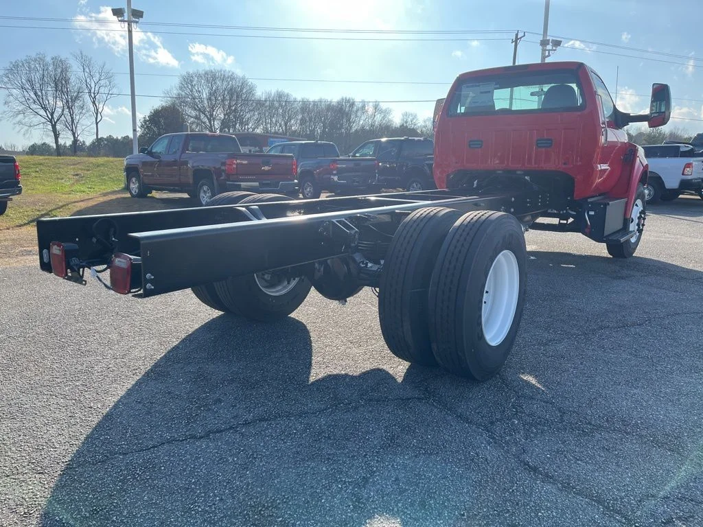 New 2025 Race Red Ford F-750 SD Gas Straight Frame image 5