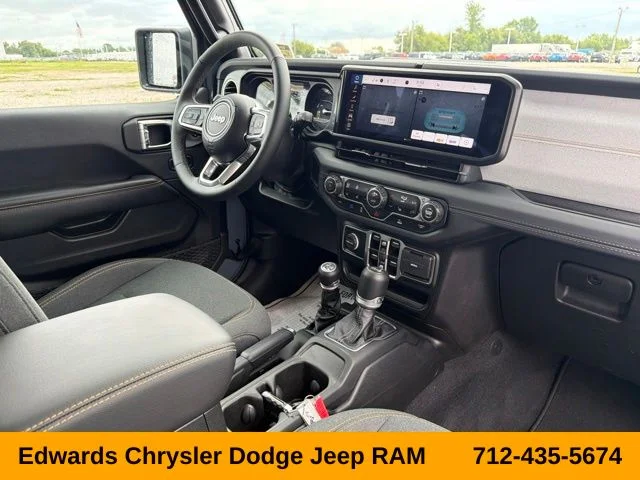 Certified Used 2025 Gray Jeep Sahara 4xe image 25