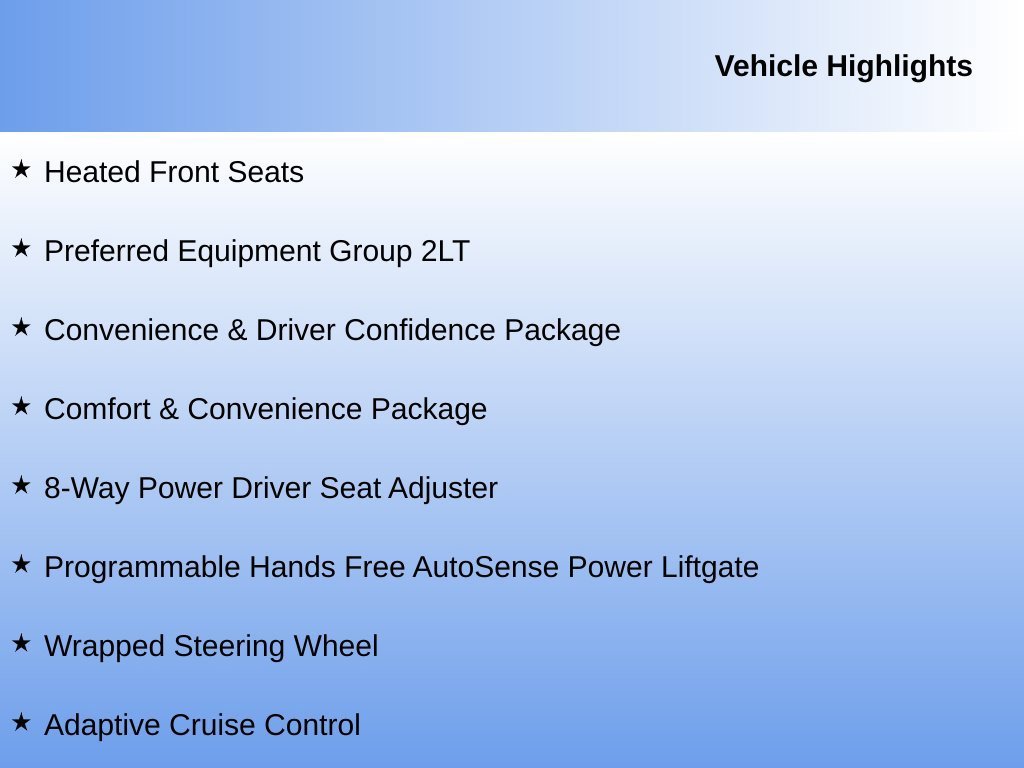 Used 2024 Summit White Chevrolet LT image 3
