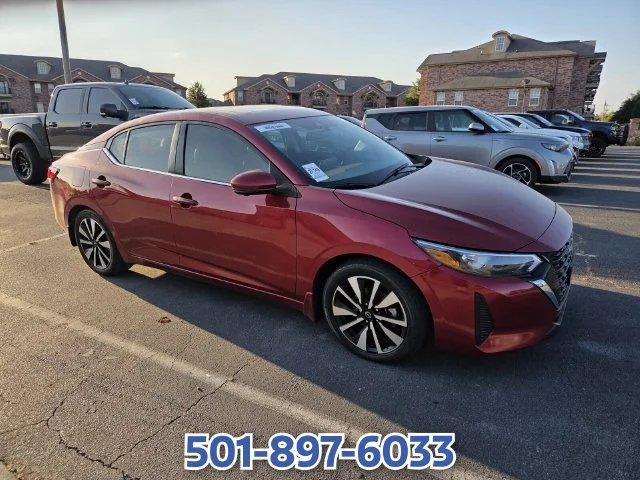 Used 2025 Red Nissan SV image 3