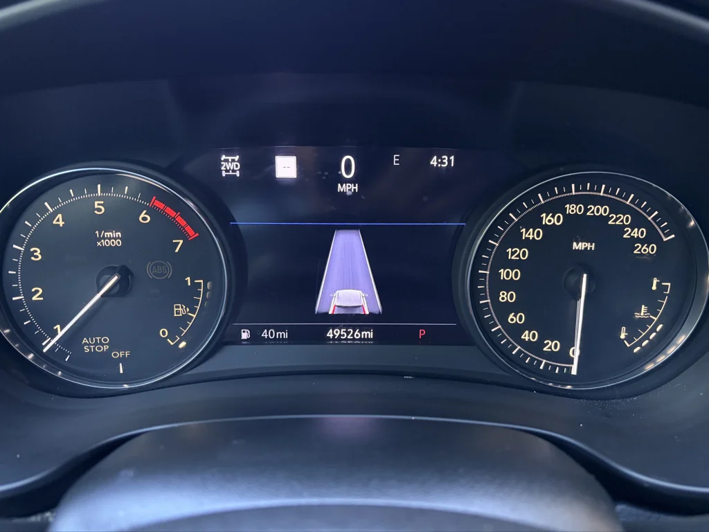 Used 2021 Red Cadillac AWD Sport image 16