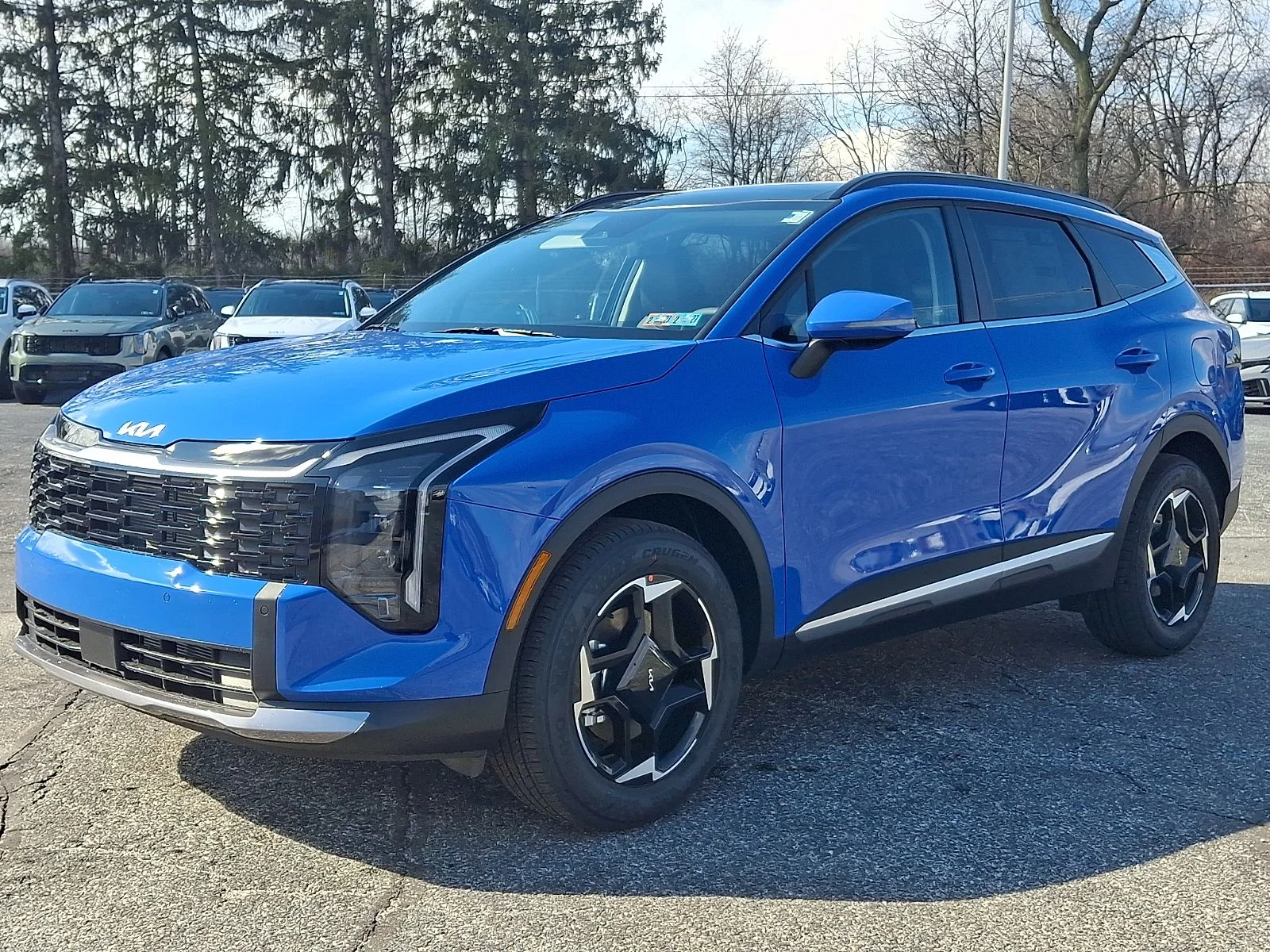 New 2026 Blue Kia EX image 4
