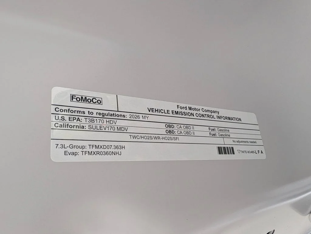 New 2026 Oxford White Ford F-250® XL image 33