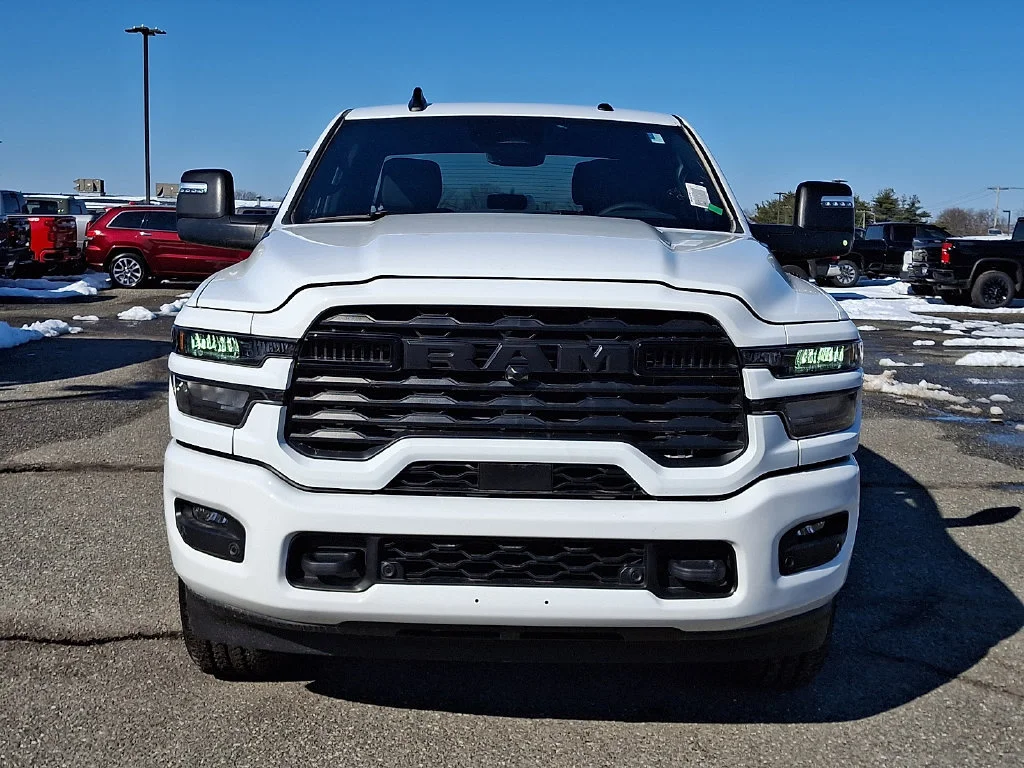 New 2026 Bright White Clear-Coat Exterior Paint RAM Big Horn image 2