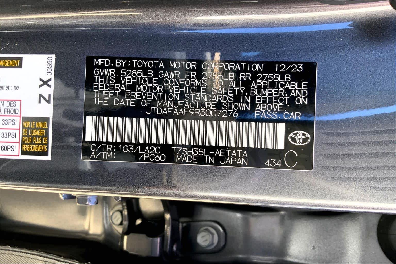 Used 2024 Magnetic Gray Metallic Toyota PLATINUM image 34