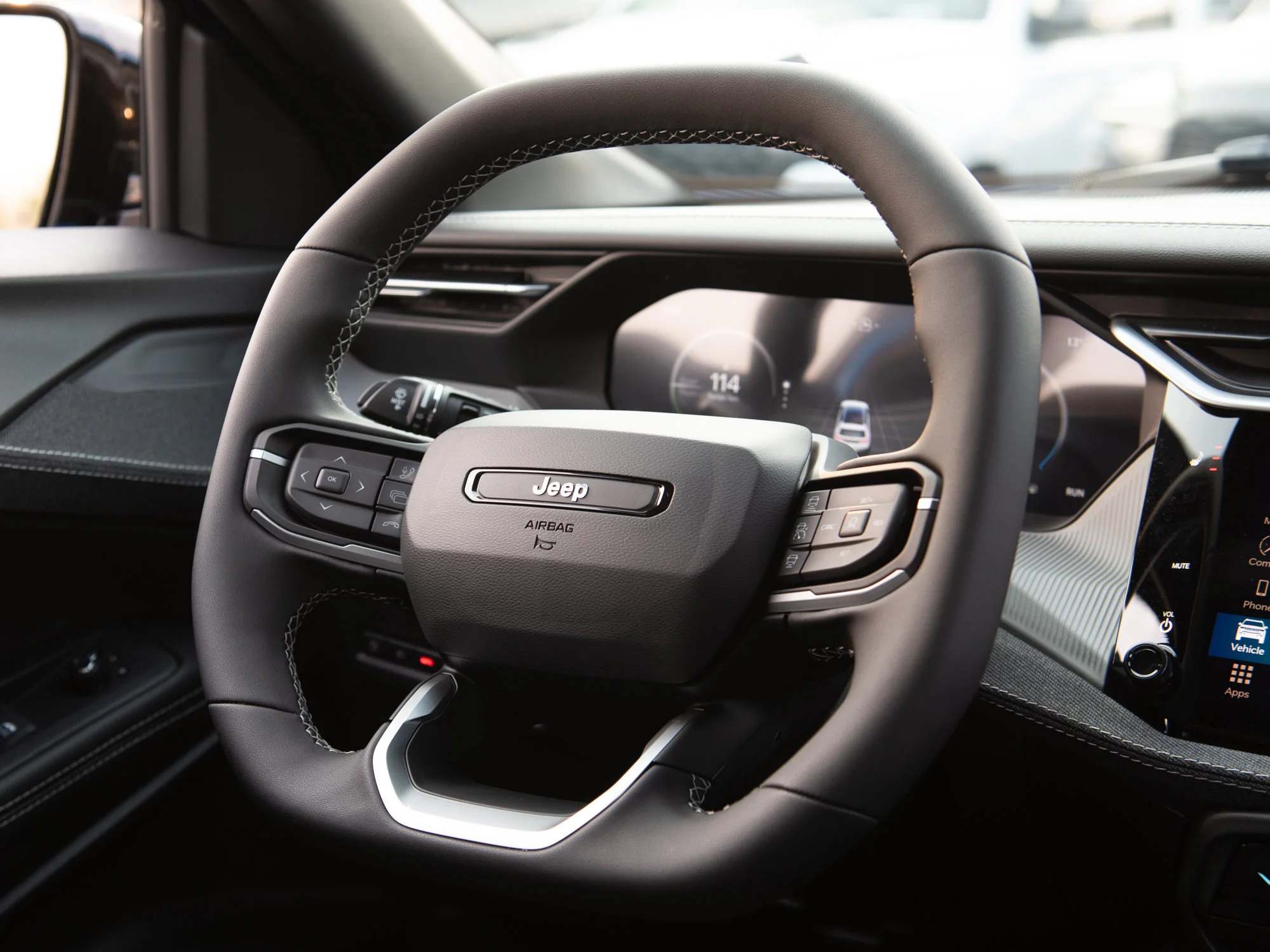 New 2026 Blue Jeep Base* Hybrid, 6.3L/100kms, Heated Seats, Adaptive Cruise image 12