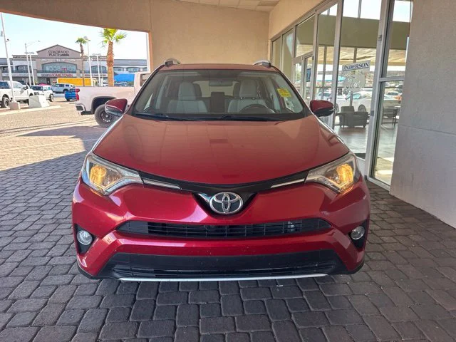 Used 2016 Barcelona Red Metallic Toyota XLE image 7