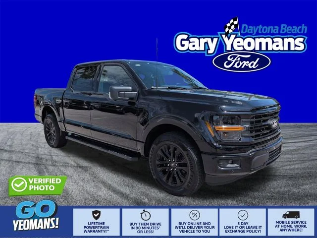 New 2026 Agate Black Metallic Ford XLT image 1