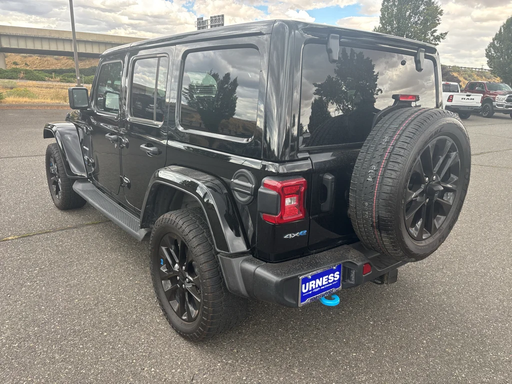 Used 2023 Black Clearcoat Jeep Sahara image 8