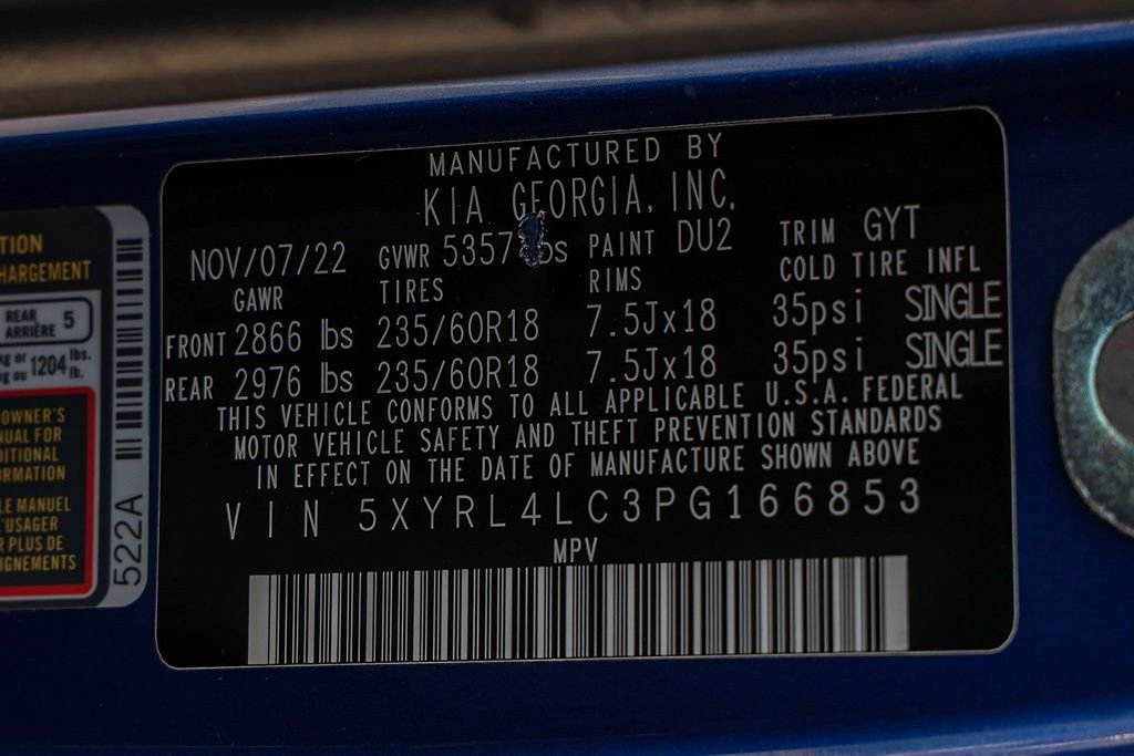 Used 2023 Blue Kia S image 35