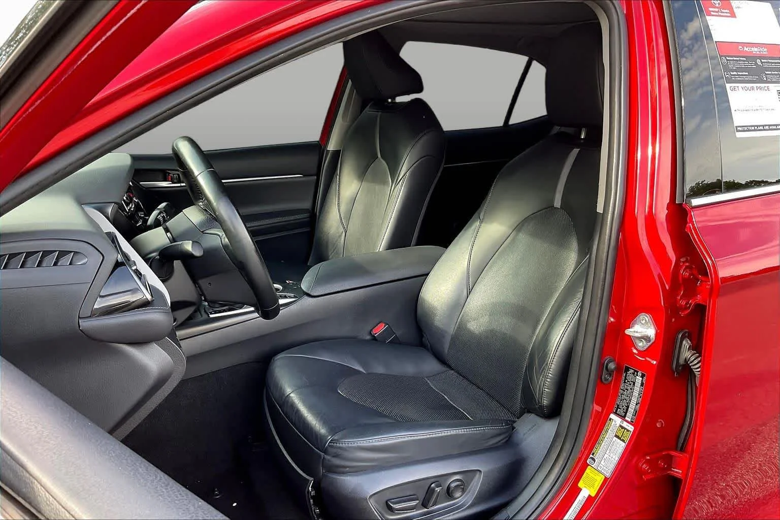 Used 2023 Supersonic Red Toyota XLE image 8