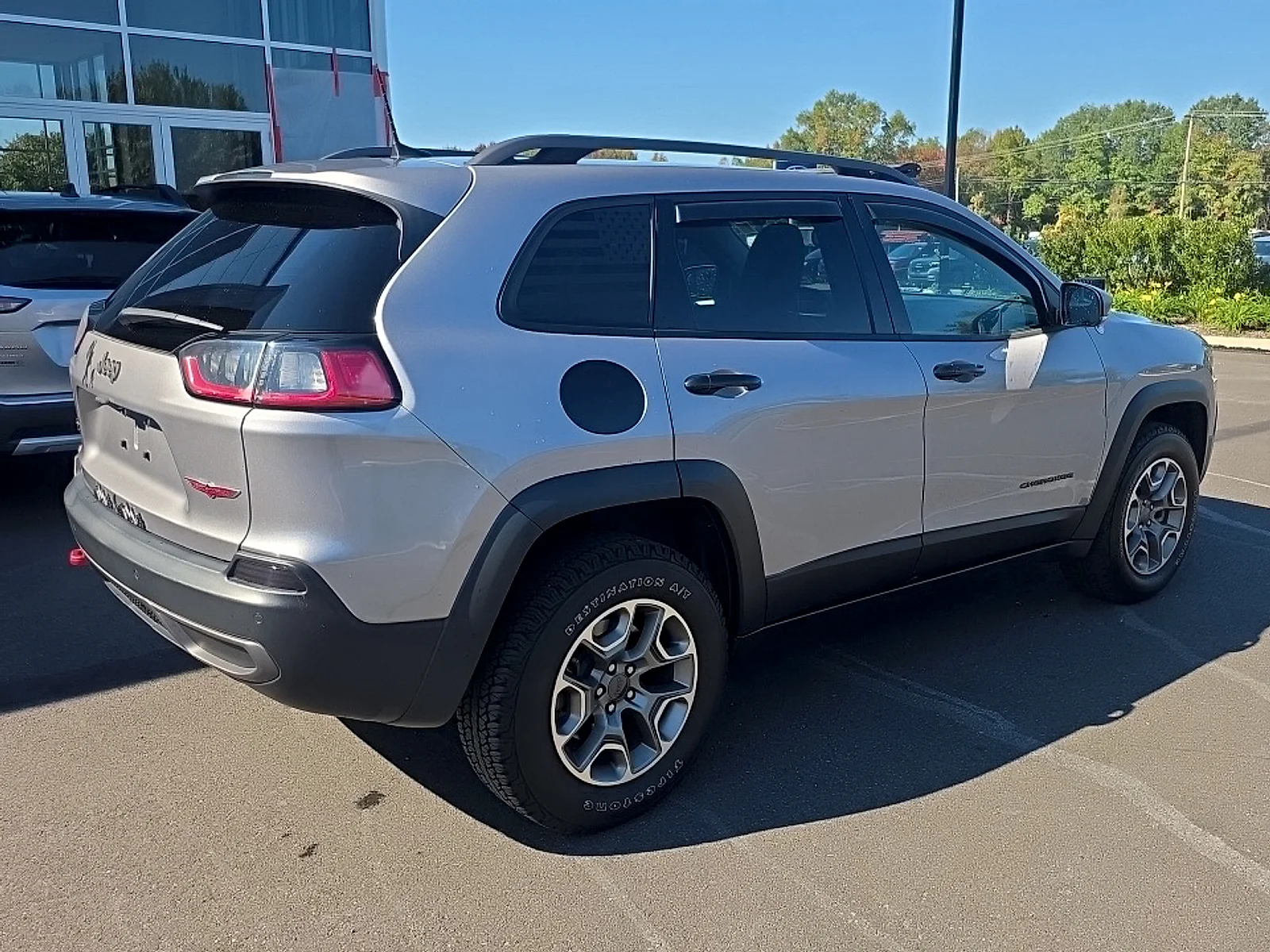 Used 2021 Billet Silver Metallic Clearcoat Jeep Trailhawk 4x4 image 4