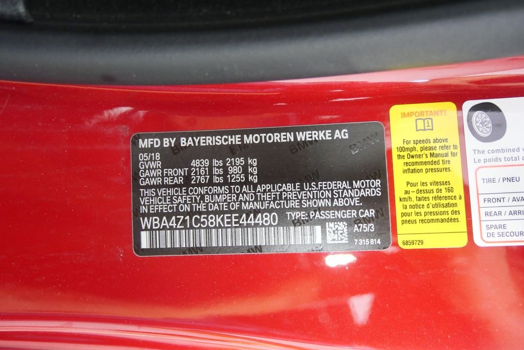 Used 2019 Melbourne Red Metallic BMW 430i image 24