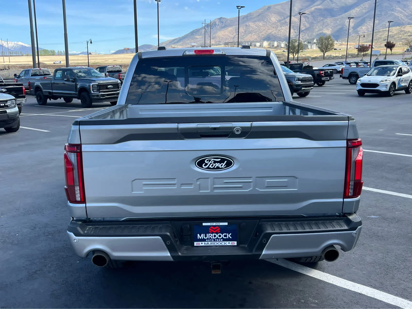 Used 2025 Iconic Silver Metallic Ford LARIAT image 9