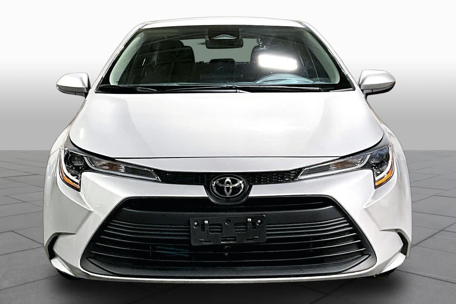 Used 2024 Classic Silver Metallic Toyota LE image 4