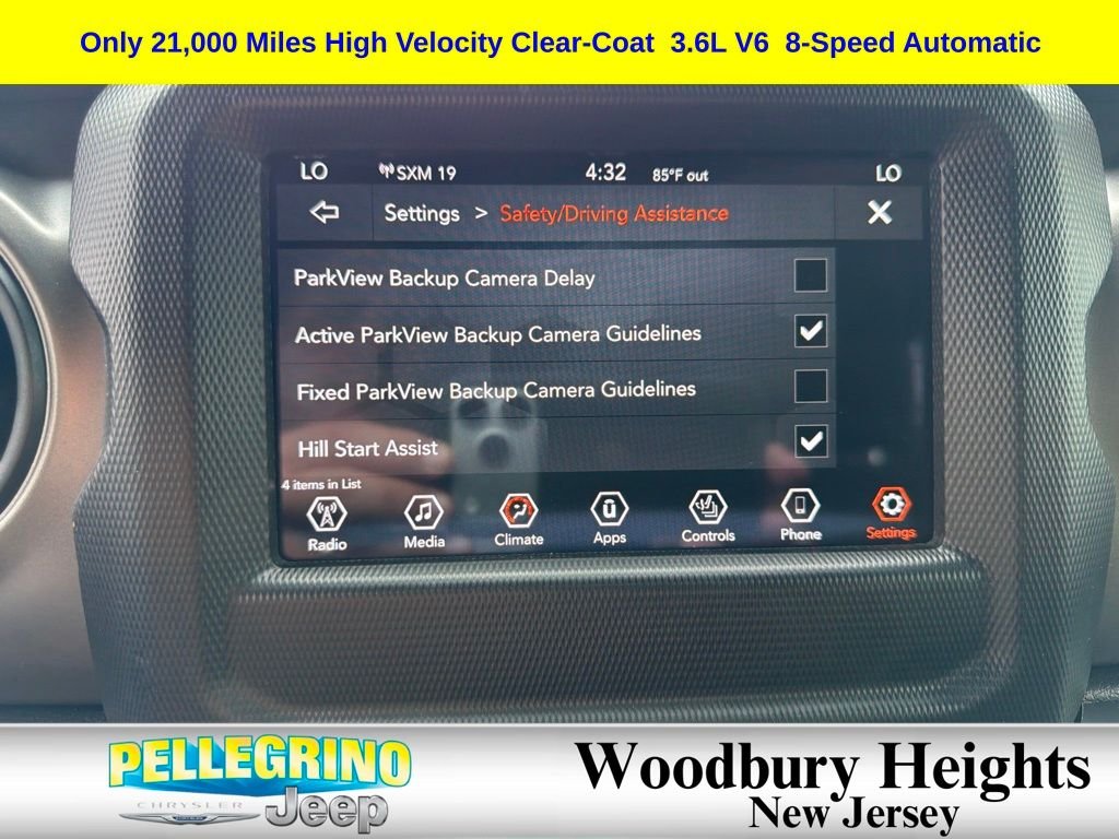 Certified Used 2022 Yellow Jeep Unlimited High Tide image 36