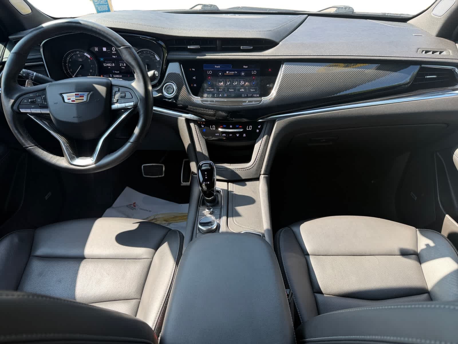 Used 2023 Stellar Black Metallic Cadillac AWD Sport image 12