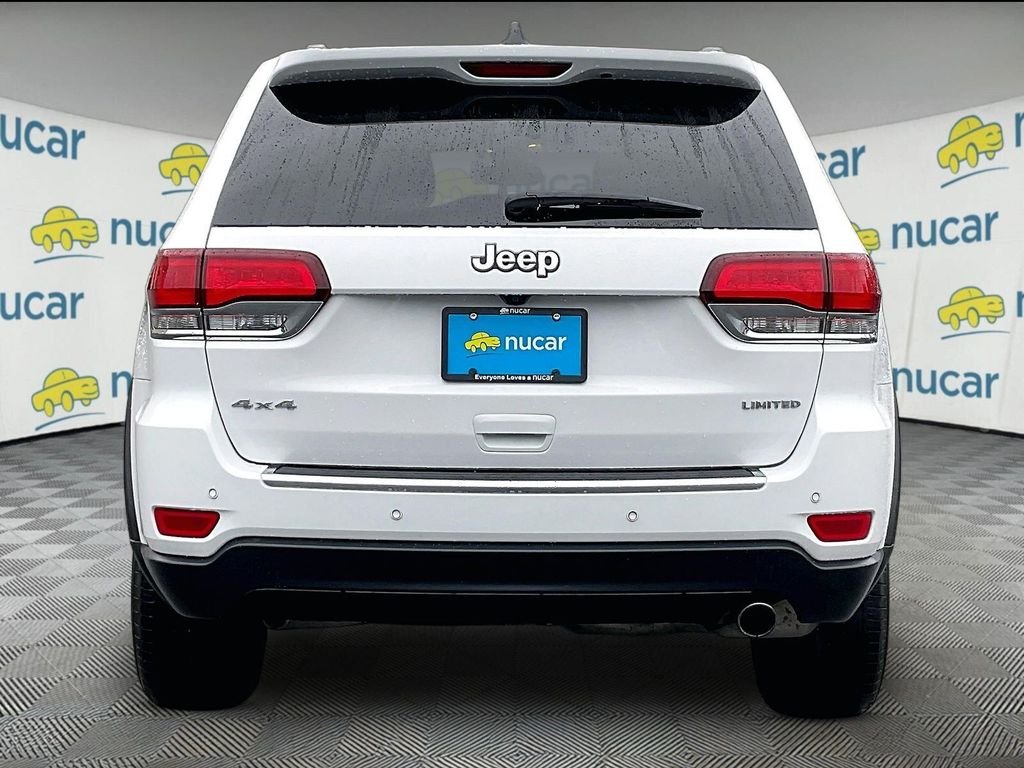 Used 2020 Bright White Clearcoat Jeep Limited image 5