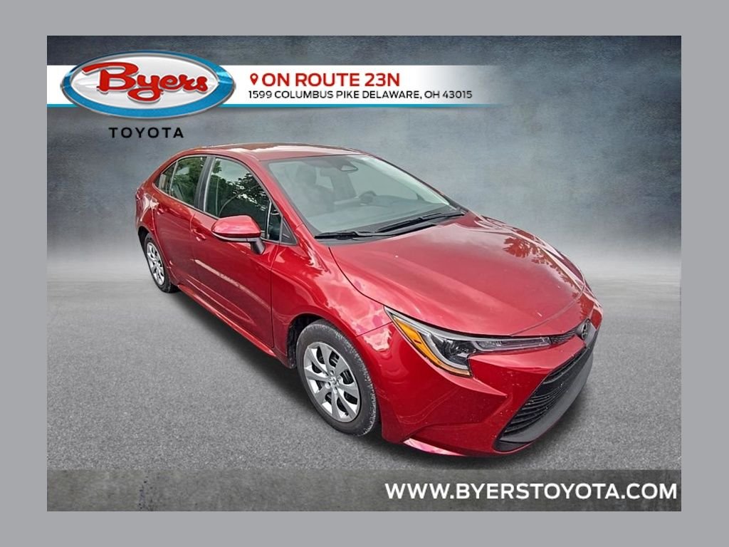 Used 2025 Pearl Toyota LE image 1