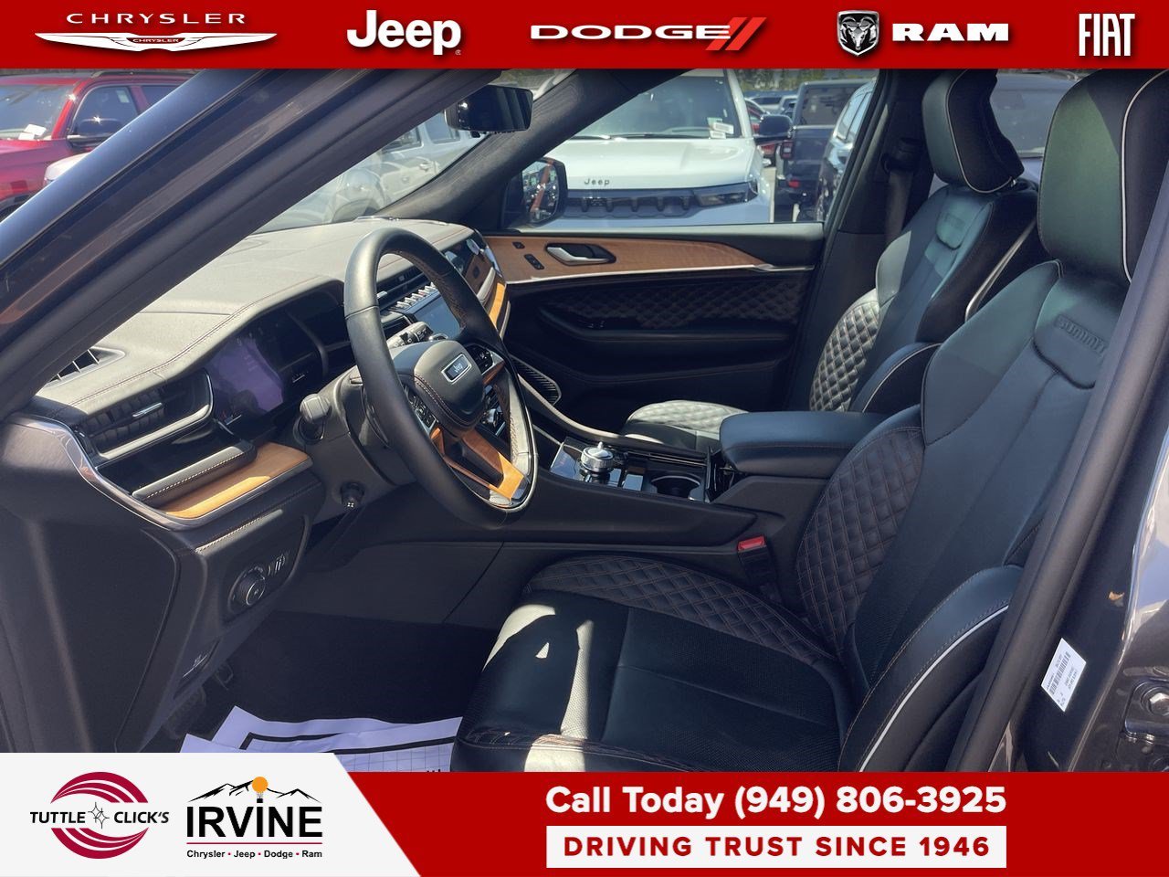 Used 2024 Baltic Gray Metallic Clearcoat Jeep Summit Reserve image 21