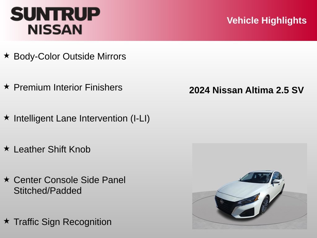 Used 2024 White Nissan 2.5 SV image 27