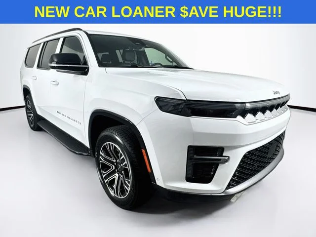 New 2026 Bright White Clear-Coat Exterior Paint Jeep Grand Wagoneer image 1