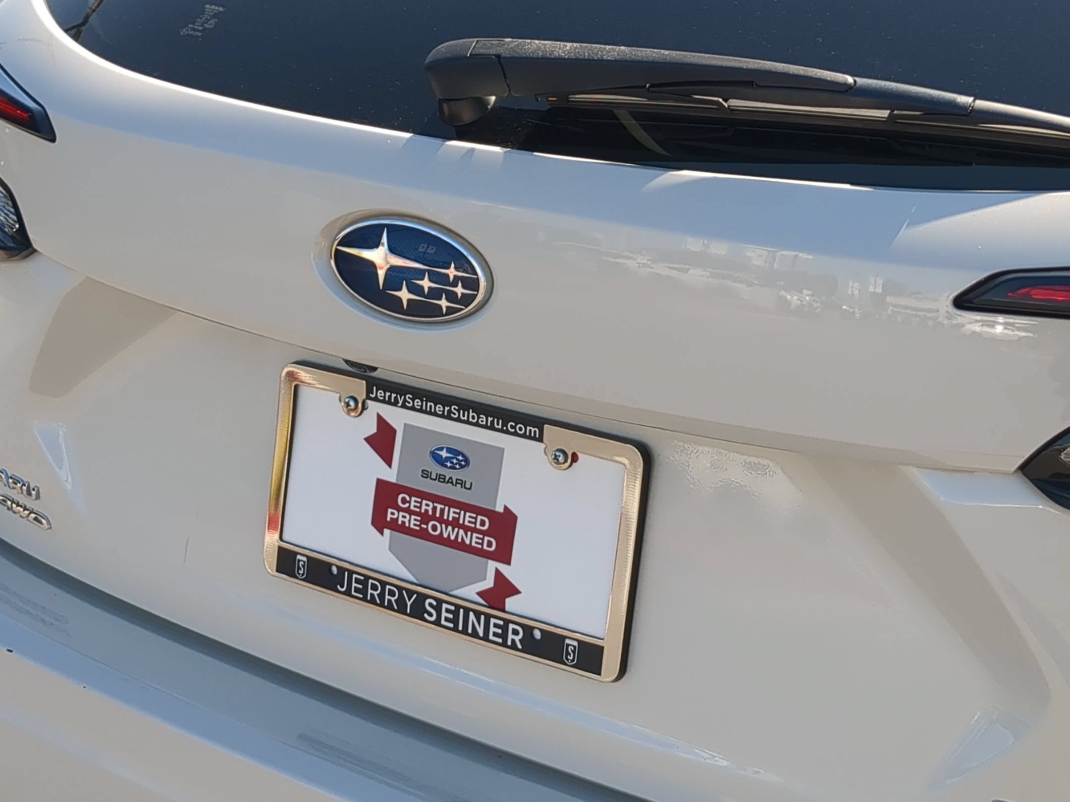 Certified Used 2024 Crystal White Pearl Subaru Base image 13