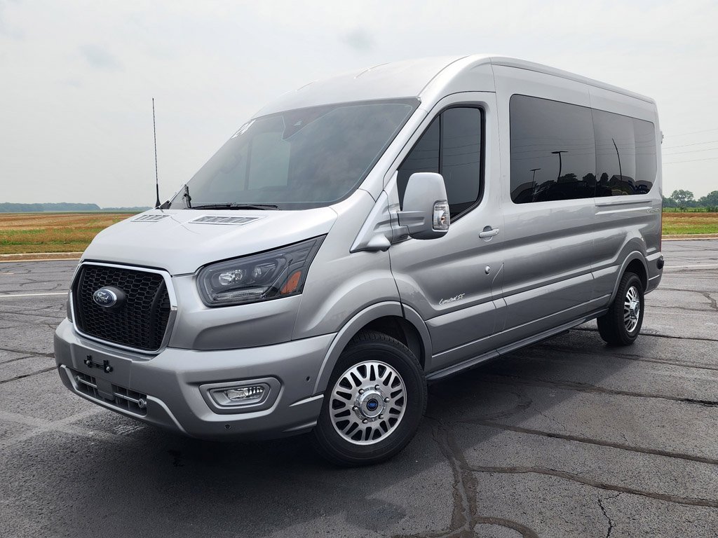 Used 2024 Ingot Silver Metallic Ford Base image 1