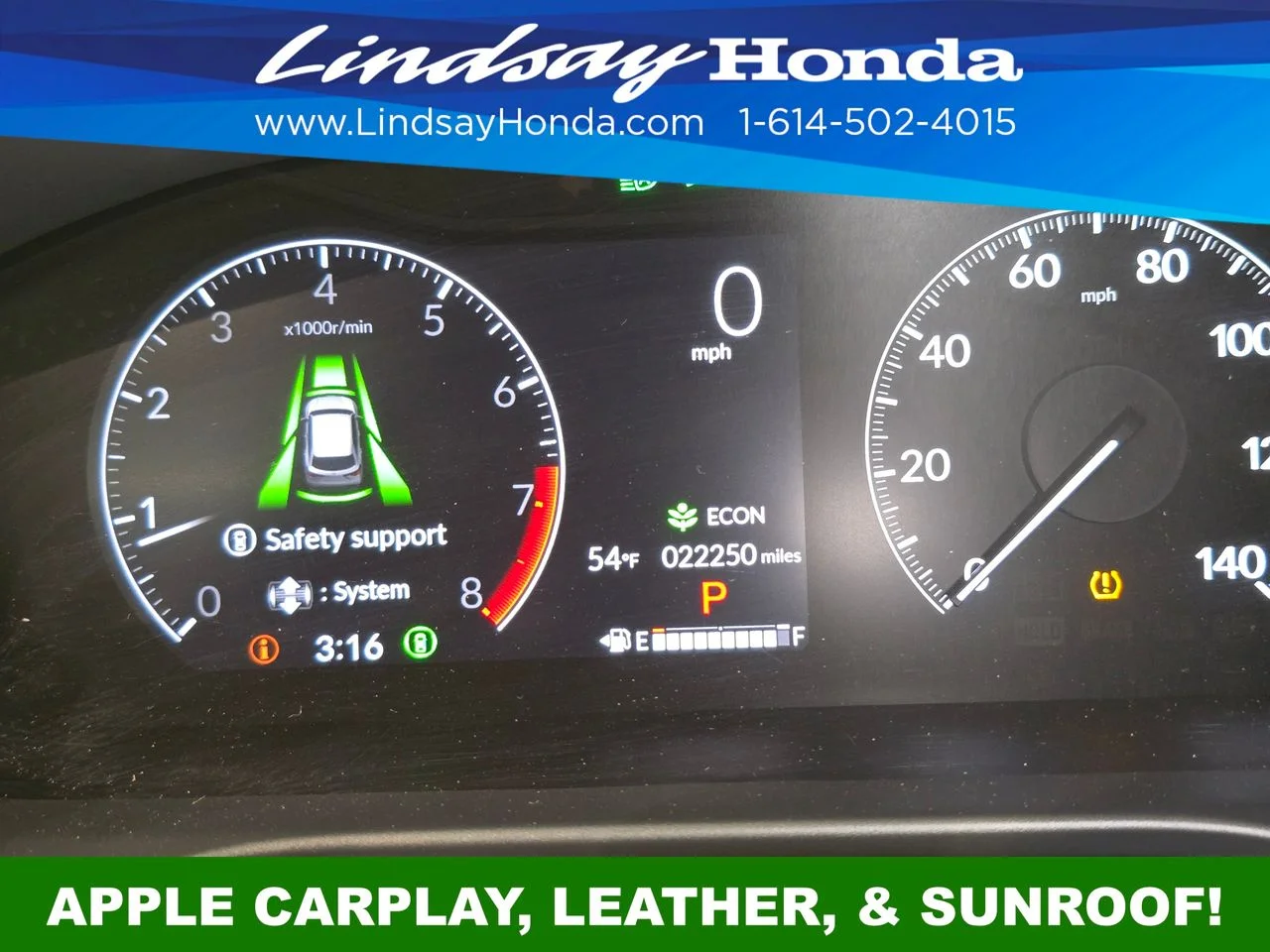 Used 2023 Platinum White Pearl Honda EX-L image 13