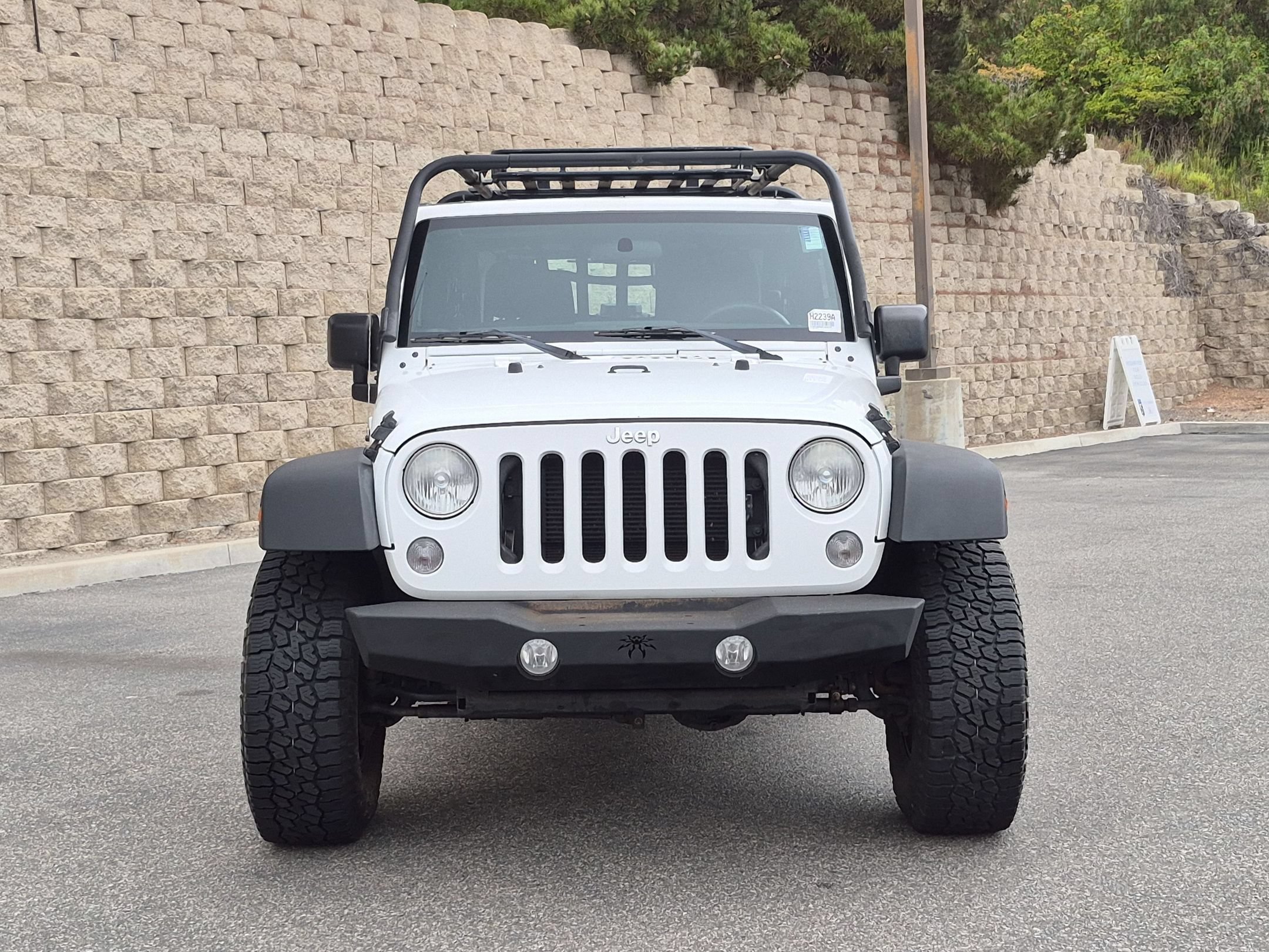 Used 2015 Bright White Clearcoat Jeep Sport image 8