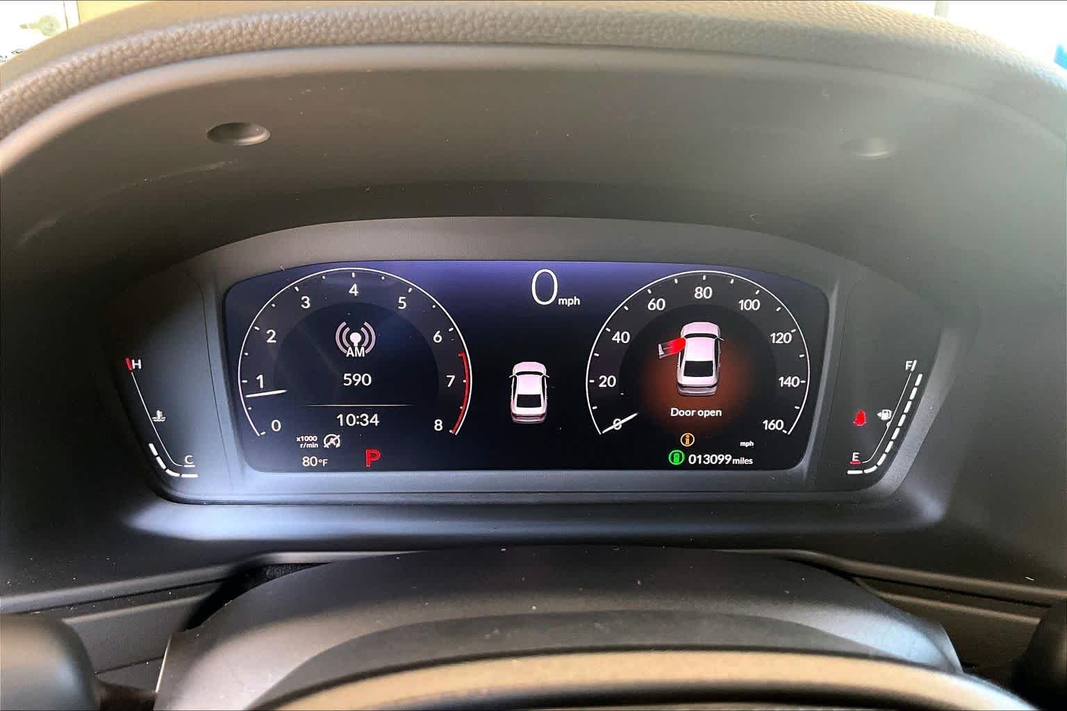Used 2024 Radiant Red Metallic Honda EX image 26