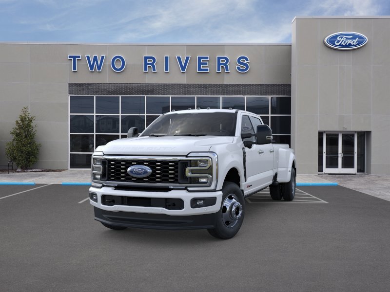 New 2026 Star White Metallic Tri-Coat Ford F-350® Platinum® image 2