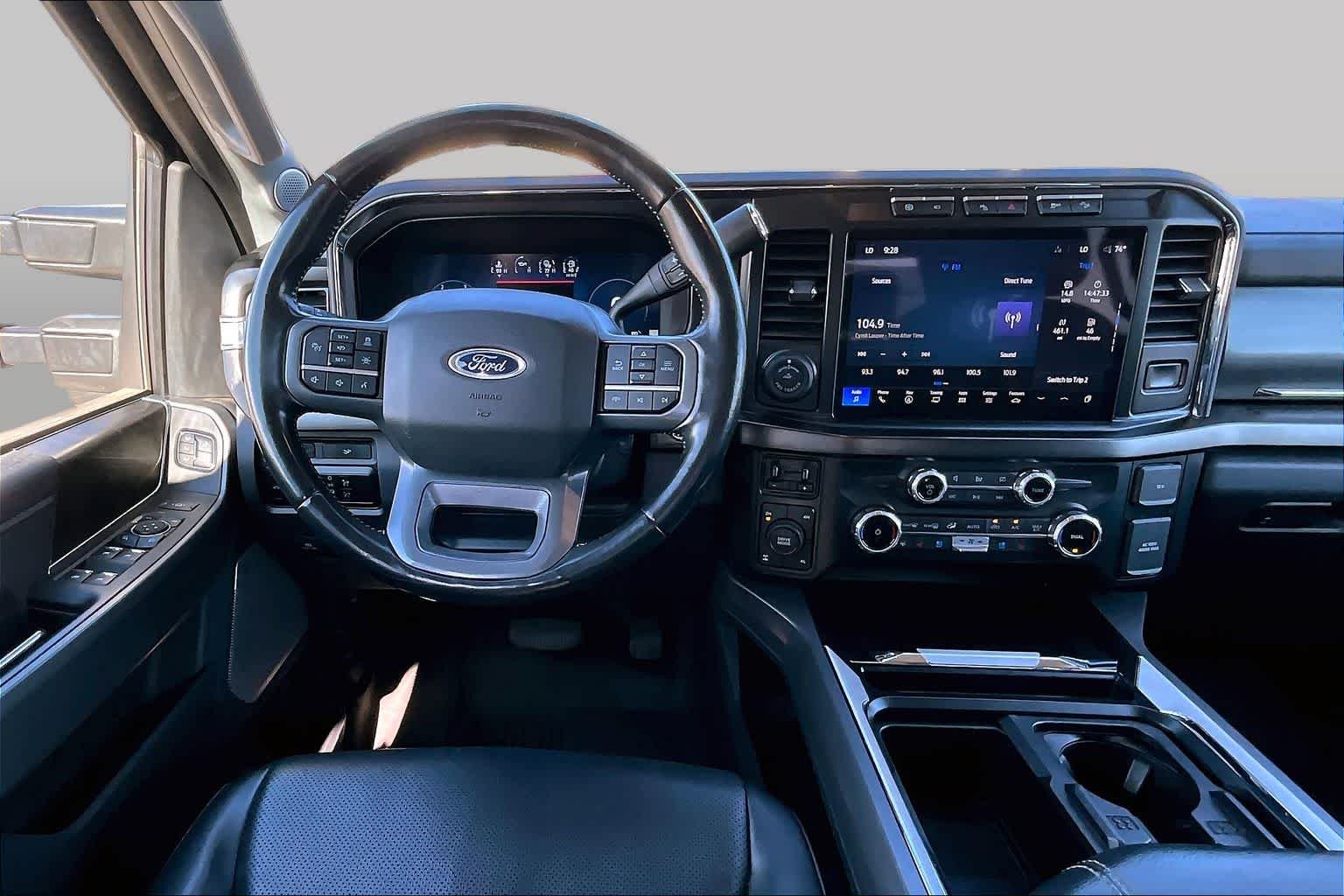 Used 2023 Azure Gray Metallic Tri-Coat Ford LARIAT image 6