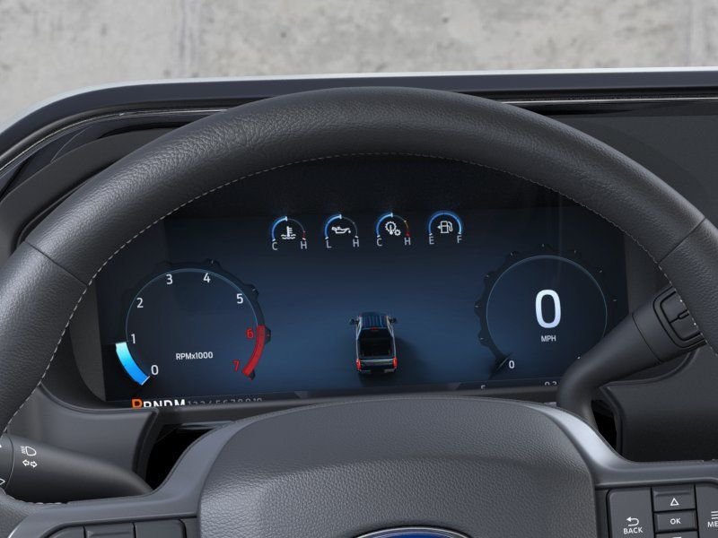 New 2026 Glacier Gray Metallic Tri-Coat Ford Lariat image 13