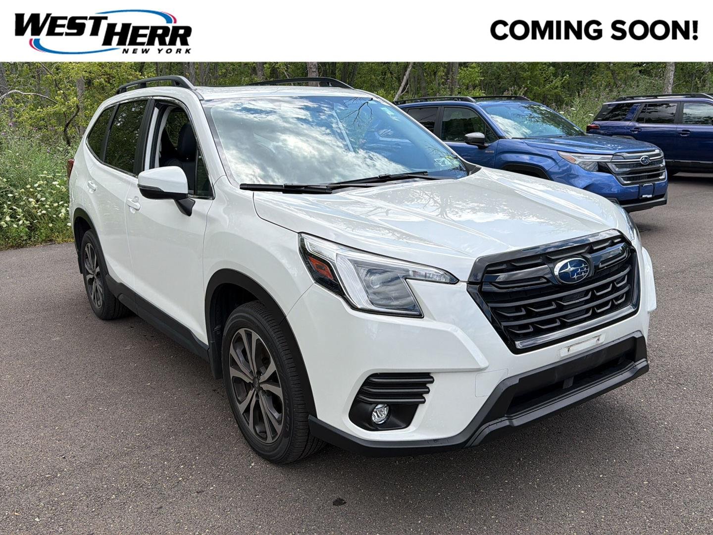Used 2024 Crystal White Pearl Subaru Limited image 1