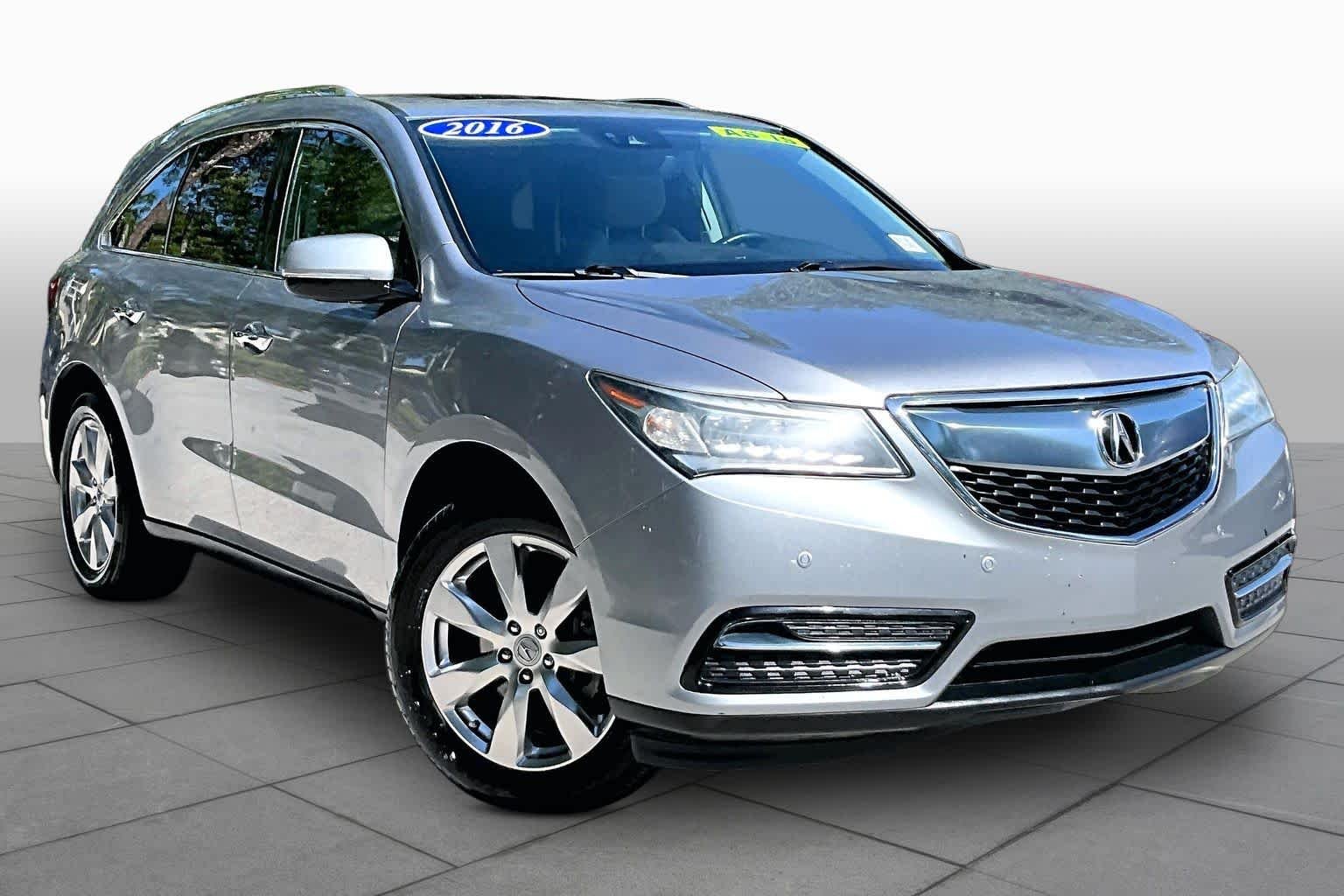 Used 2016 Lunar Silver Metallic Acura w/Advance image 3