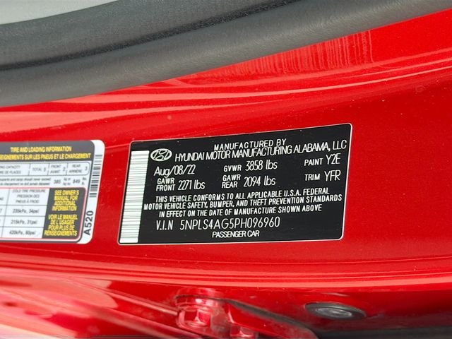 Used 2023 Red Hyundai SEL image 30