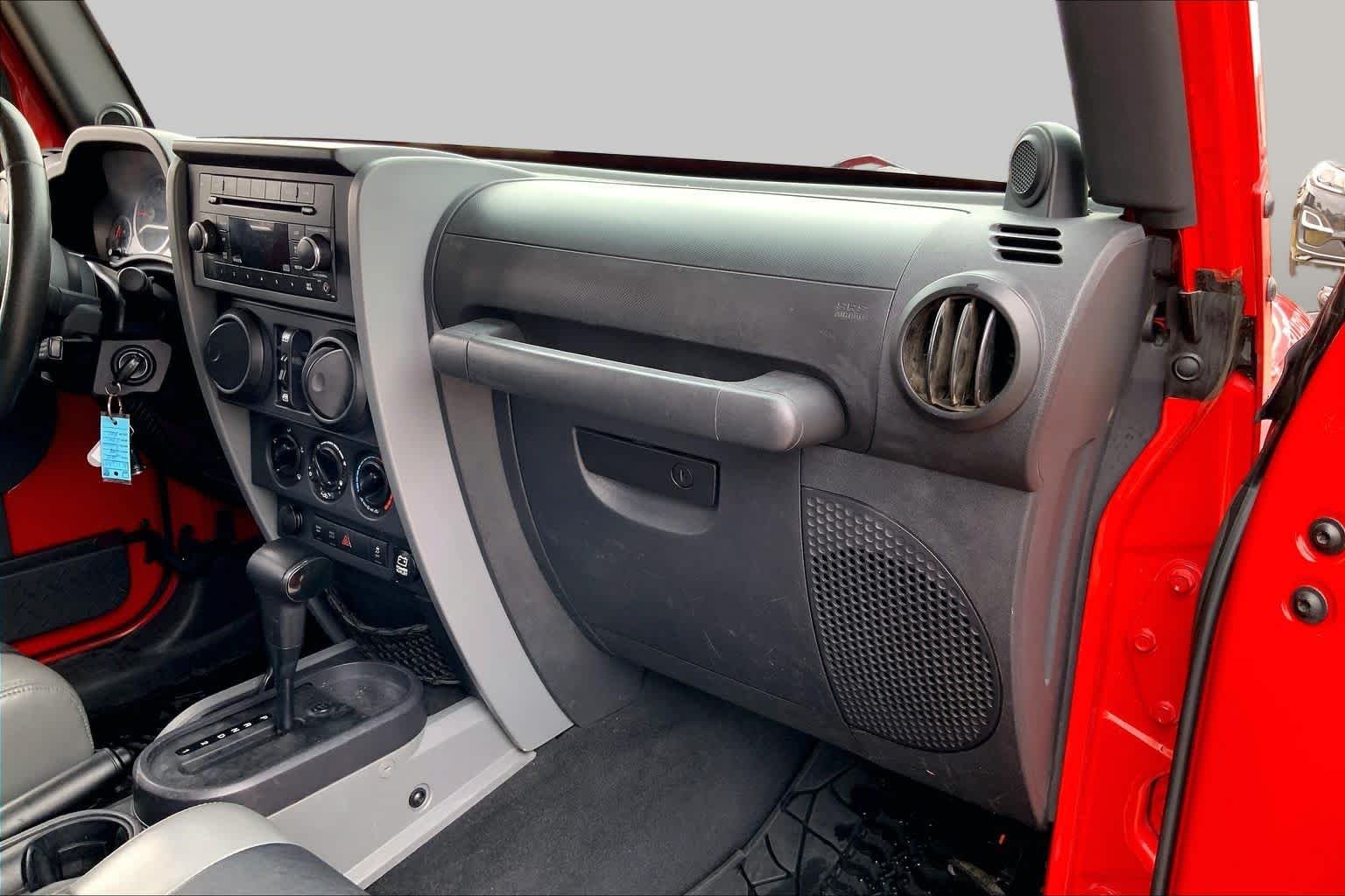 Used 2010 Flame Red Jeep Rubicon image 18