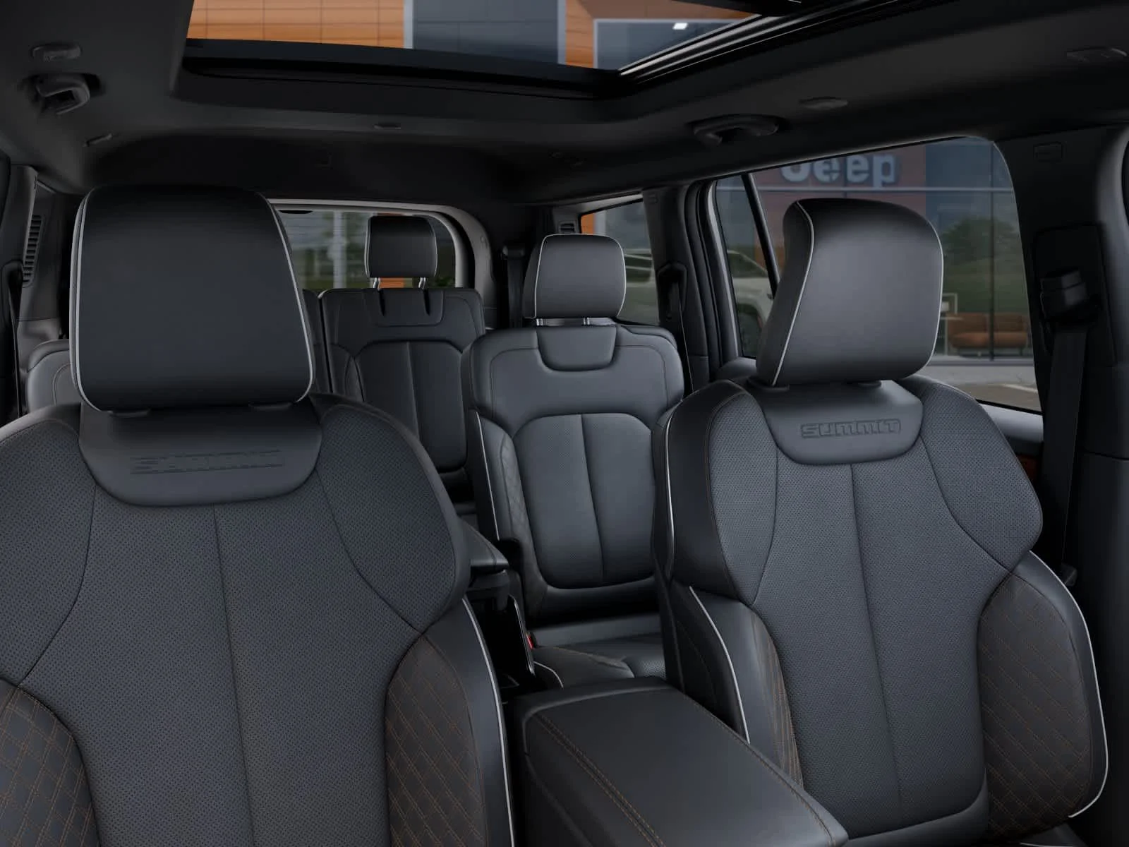 New 2026 Bright White Clearcoat Jeep Summit image 26