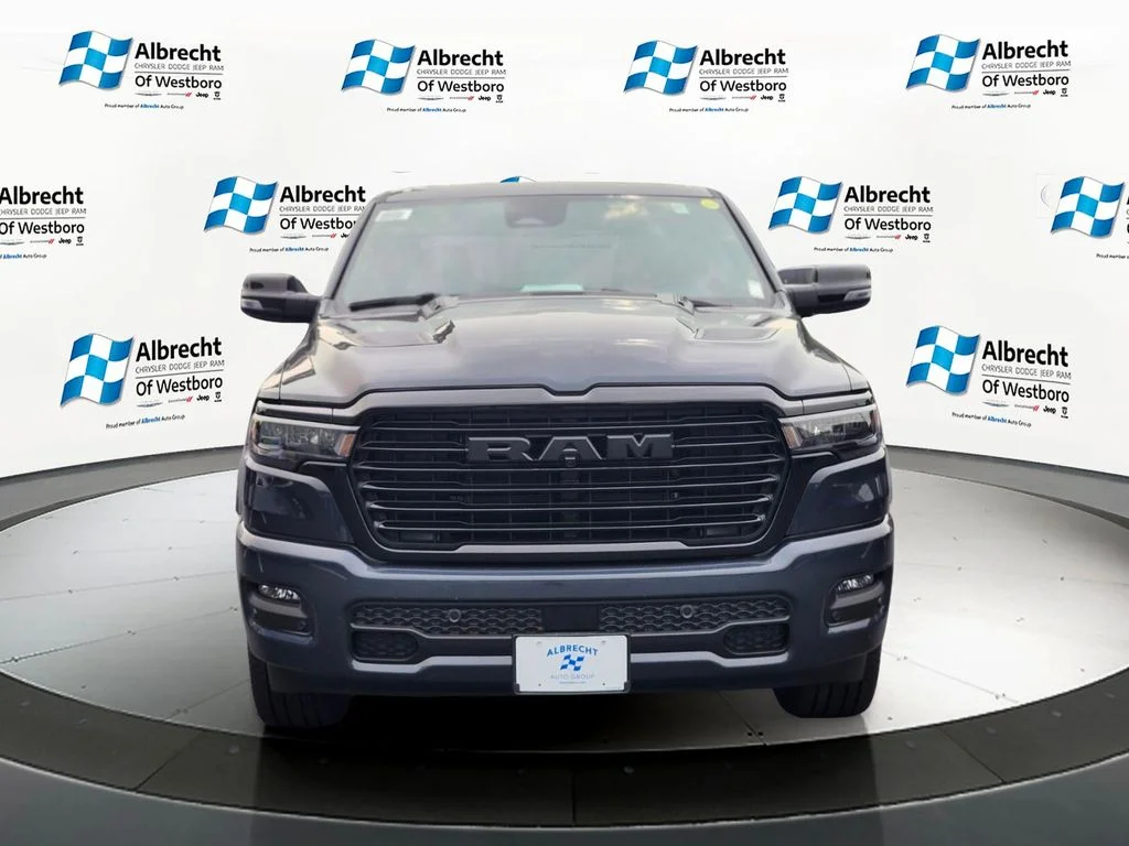 New 2026 Forged Blue Metallic Exterior Paint RAM Laramie image 8