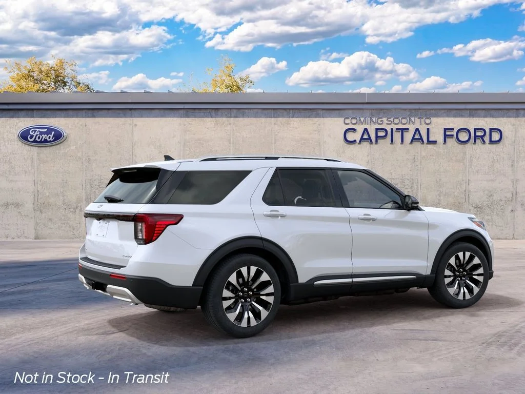 New 2027 Star White Metallic Tri-Coat Ford Platinum™ image 8